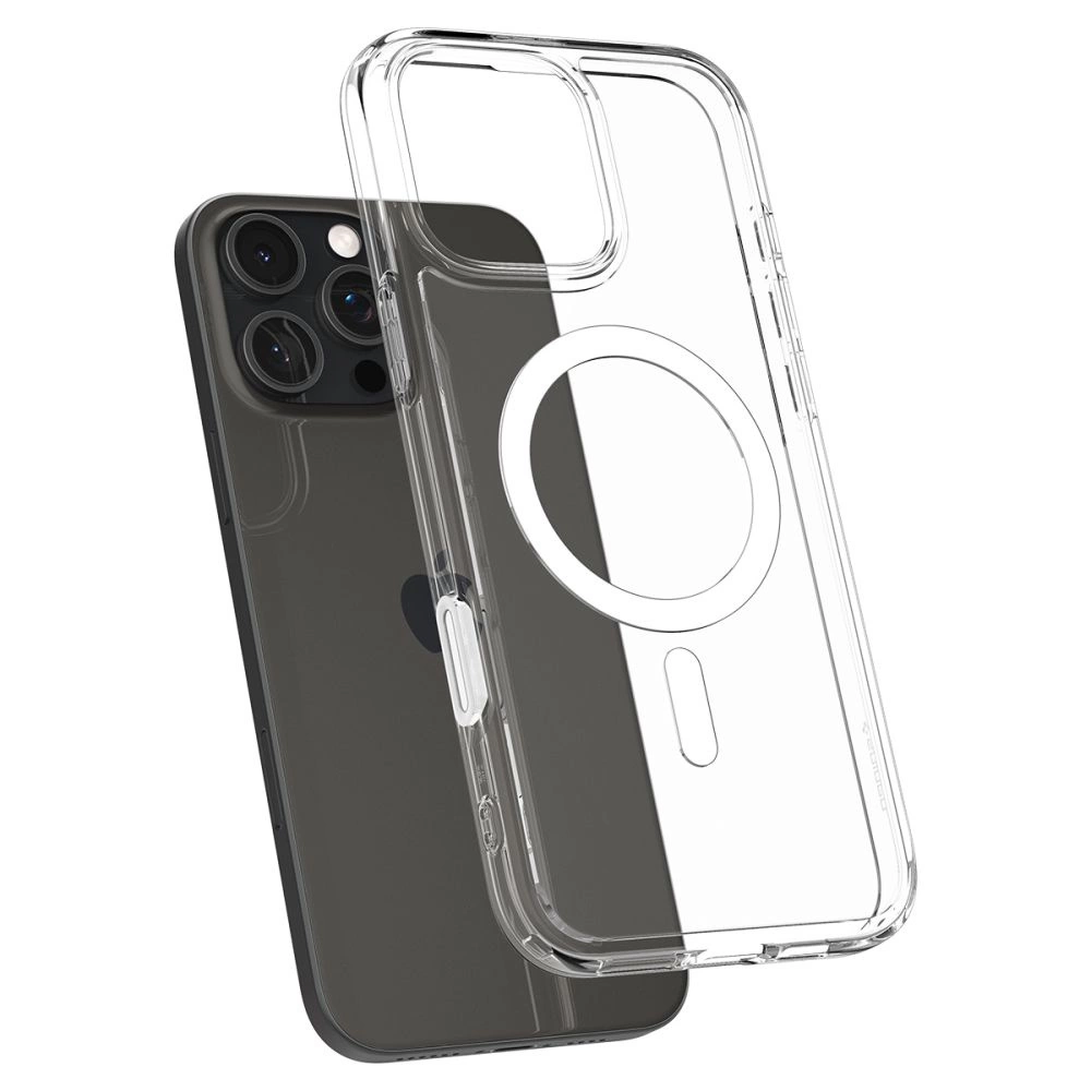 Spigen Ultra Hybrid ”T” Mag MagSafe Case for iPhone 16 Pro Max - Whiteeng
