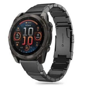 Tech-Protect SteelBand Garmin Fenix 5X / 5X PLUS / 6X / 6X Pro / 7X / 8 Strap (51 MM) - Blackeng