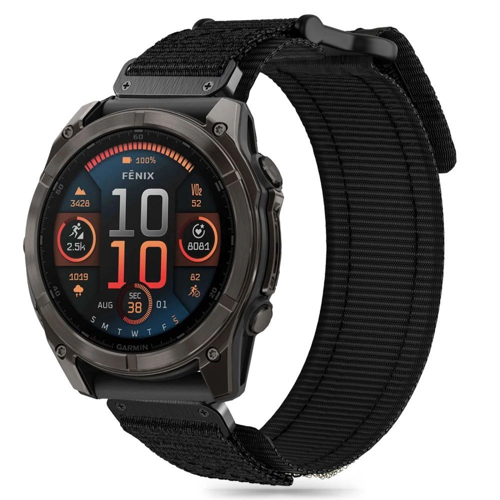 Tech-Protect Scout Pro Strap Garmin Fenix 5 / 6 / 6 Pro / 7 / 8 (47MM) - Blackeng