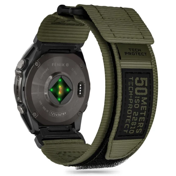 Tech-Protect Scout Pro Strap Garmin Fenix 5 / 6 / 6 Pro / 7 / 8 (47MM) - Greeneng