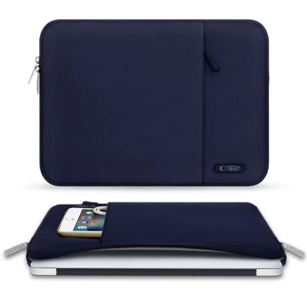 Tech-Protect Sleeve Laptop 15-16 Case - Navy Blueeng