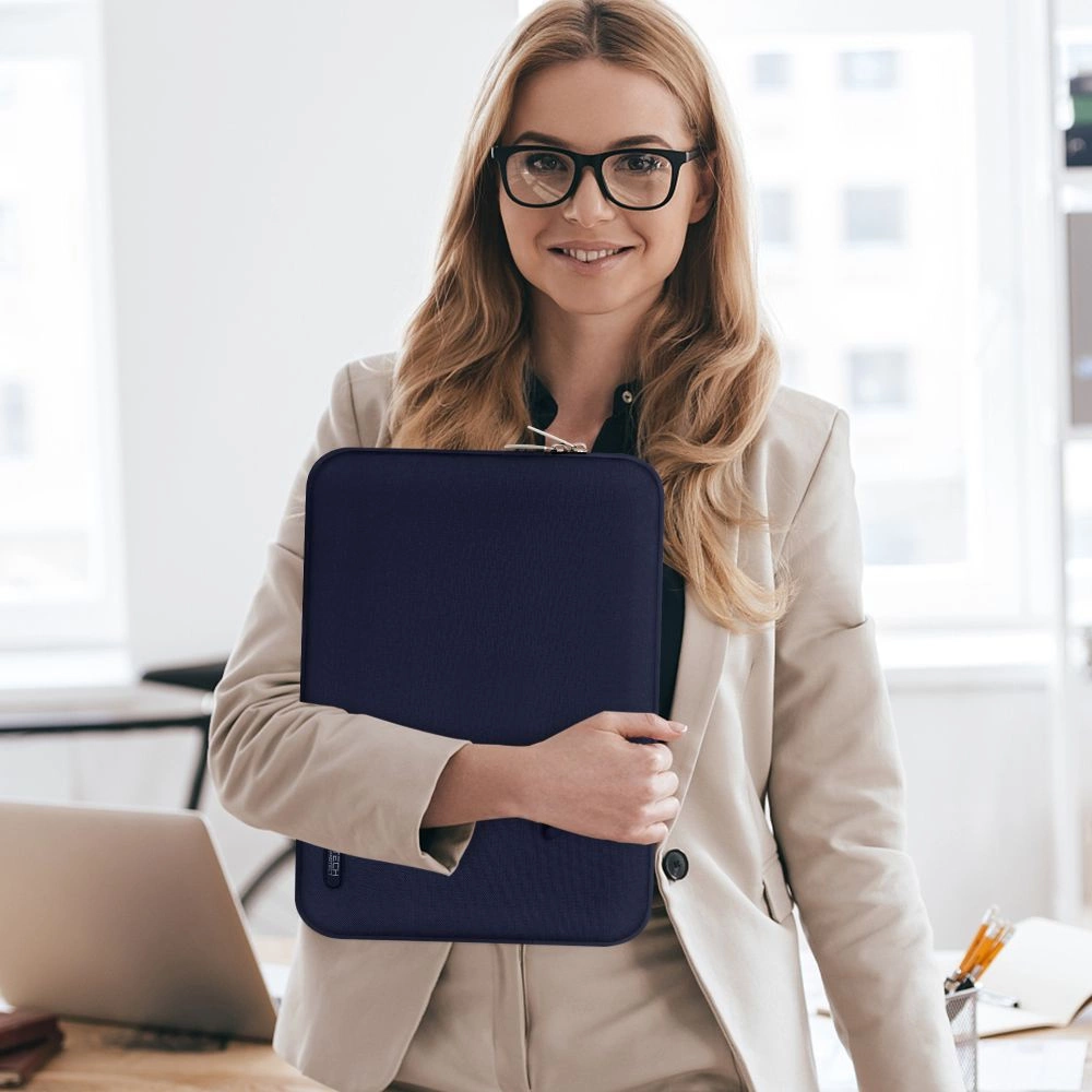 Tech-Protect Sleeve Laptop 15-16 Case - Navy Blueeng