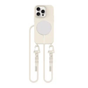 Tech-Protect MagNecklace MagSafe iPhone 15 Pro Case - Beigeeng