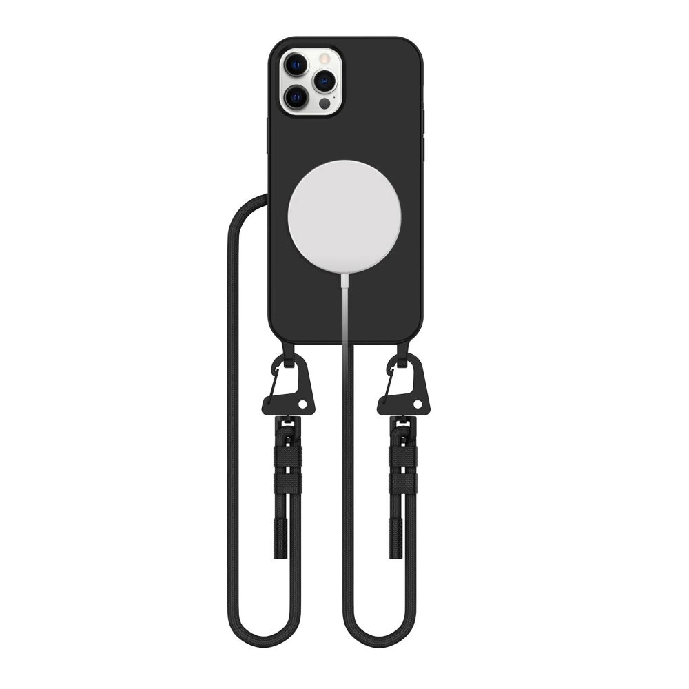 Tech-Protect MagNecklace MagSafe Case for iPhone 12 / 12 Pro - Blackeng