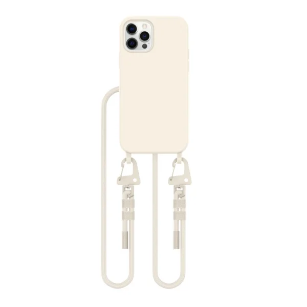 Tech-Protect MagNecklace MagSafe Case for iPhone 12 / 12 Pro - Beigeeng