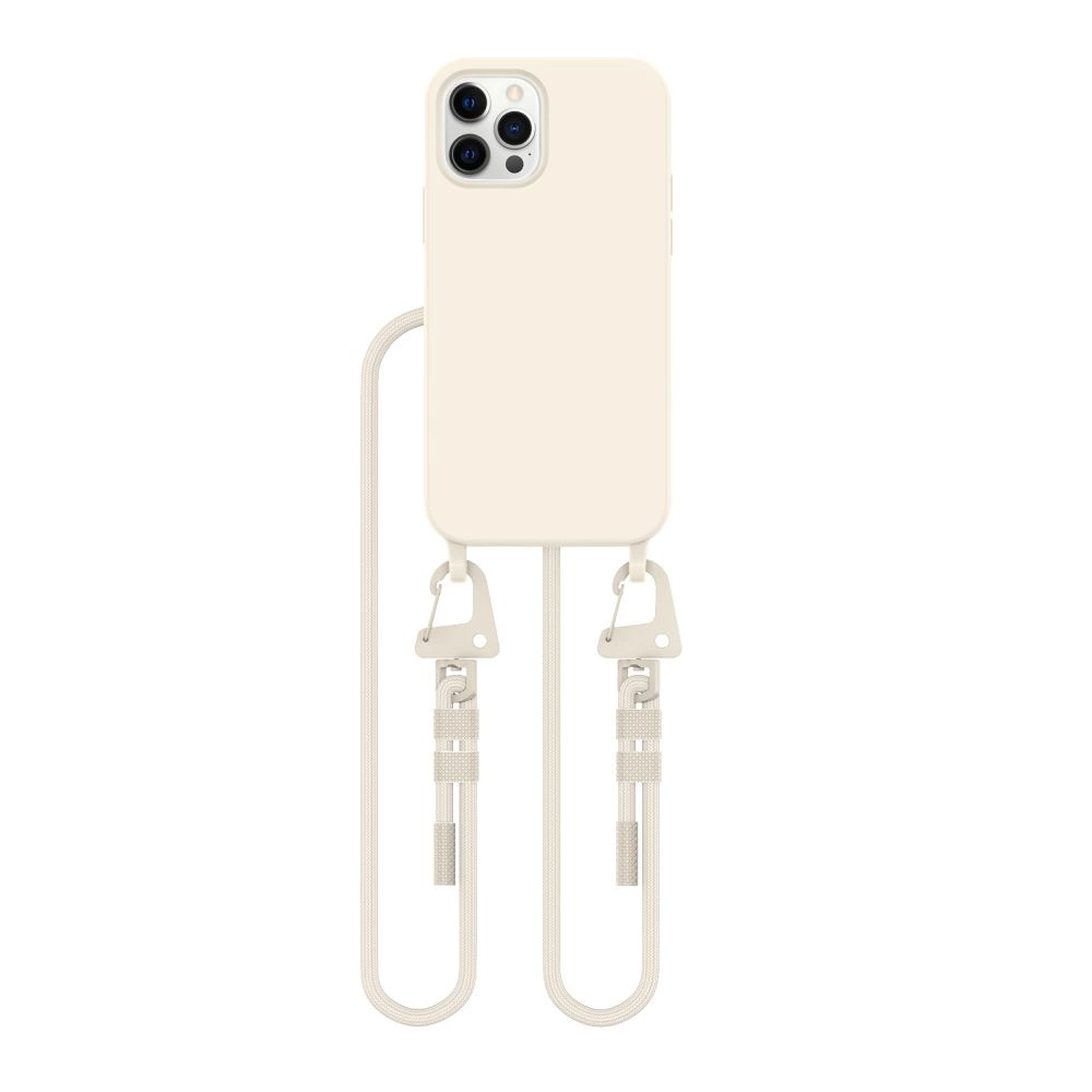 Tech-Protect MagNecklace MagSafe Case for iPhone 12 / 12 Pro - Beigeeng