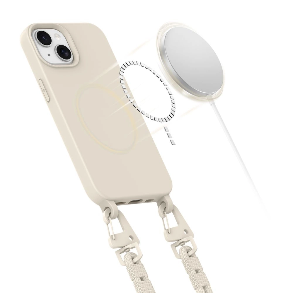 Tech-Protect MagNecklace MagSafe iPhone 13 Case - Beigeeng