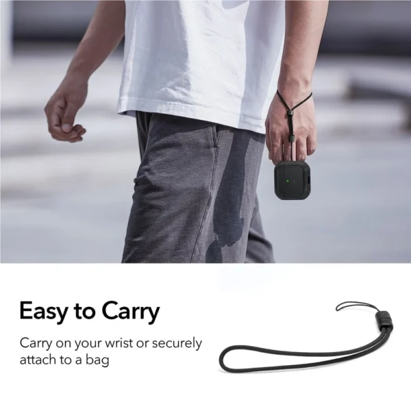 ESR Orbit Halolock MagSafe case for Apple AirPods 4 - blackeng