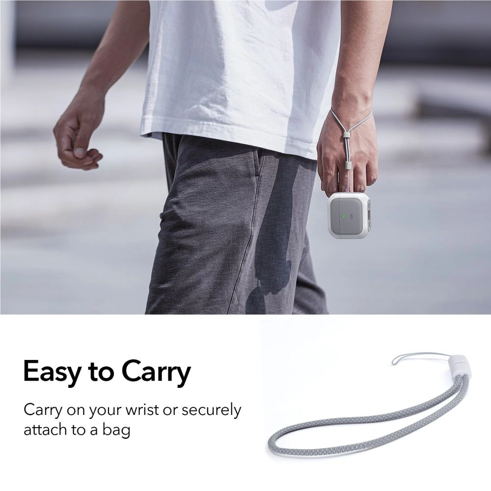 ESR Orbit Halolock MagSafe case for Apple AirPods 4 - whiteeng
