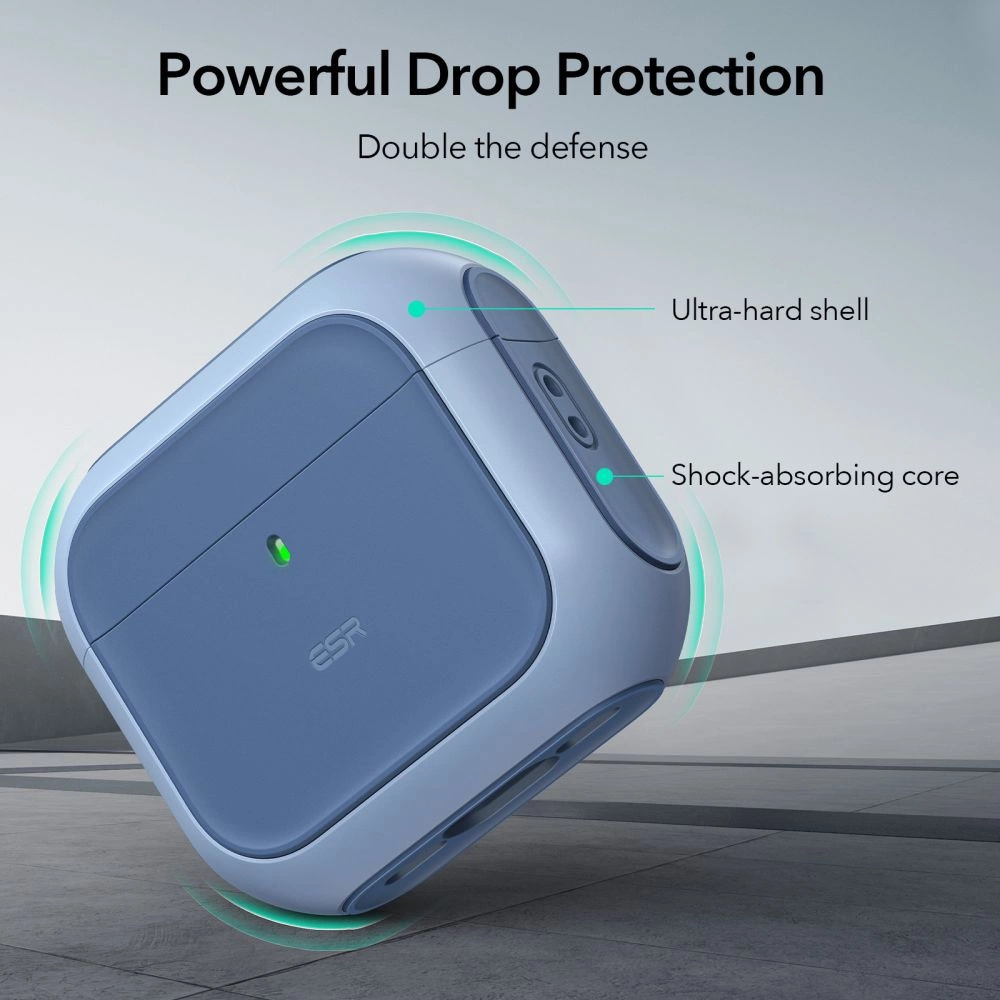 ESR Orbit Halolock MagSafe case for Apple AirPods 4 - blueeng