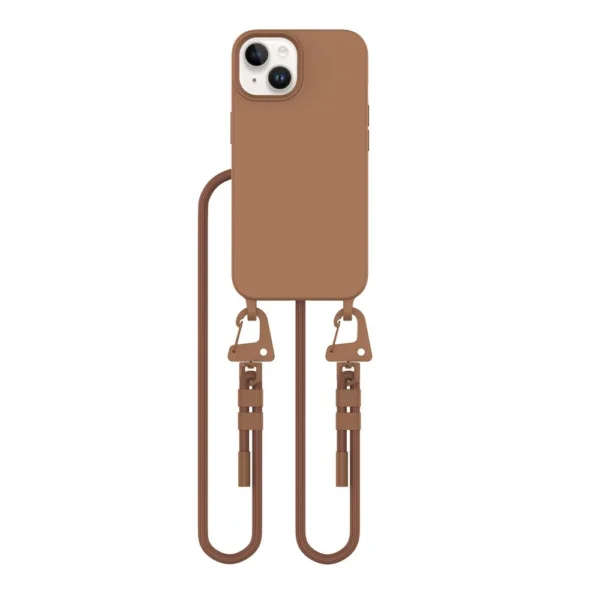 Tech-Protect MagNecklace MagSafe iPhone 14 Case - Browneng