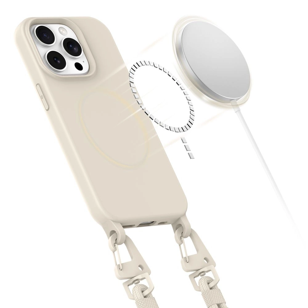 Tech-Protect MagNecklace MagSafe iPhone 14 Pro Case - Beigeeng