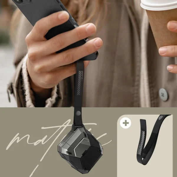 Supcase MATRIX Case for Apple AirPods 4 - Blackeng