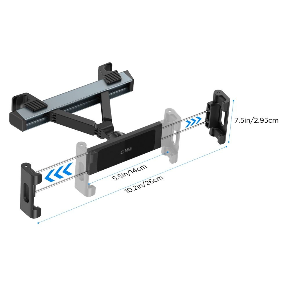 Tech-Protect V3 Headrest Car Mount - Blackeng