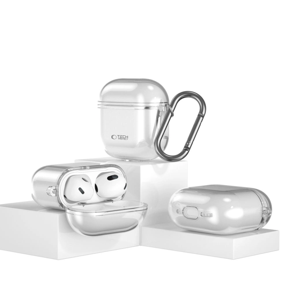 Tech-Protect FLEXAir Case for Apple AirPods 4 - Transparenteng