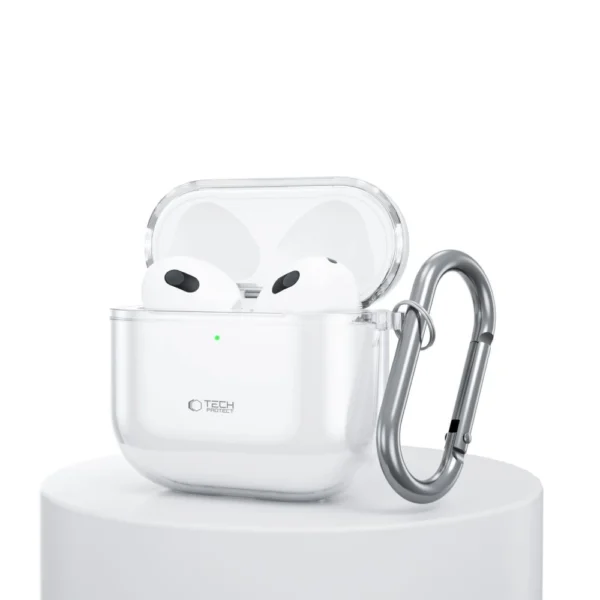 Tech-Protect FLEXAir Case for Apple AirPods 4 - Transparenteng