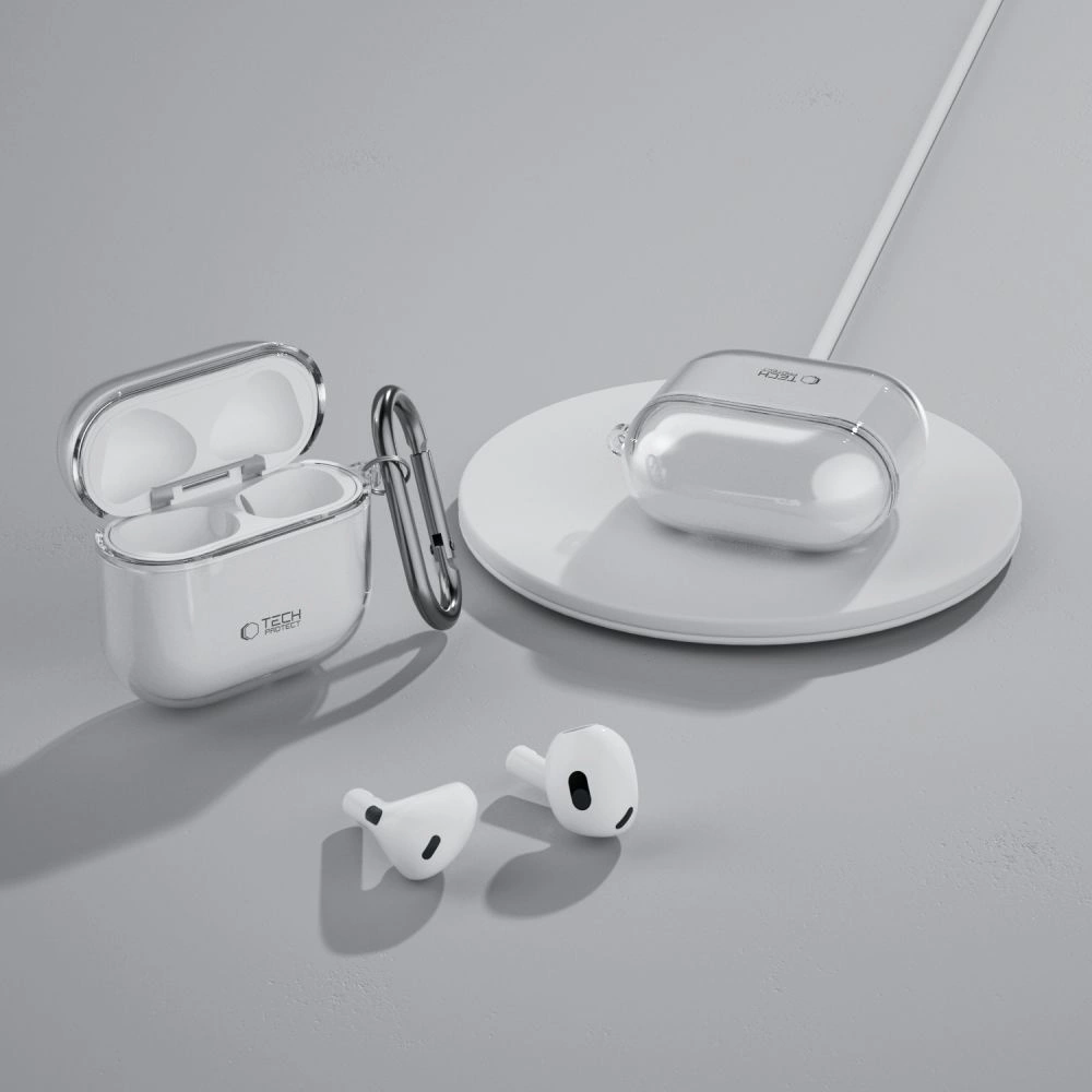 Tech-Protect FLEXAir Case for Apple AirPods 4 - Transparenteng