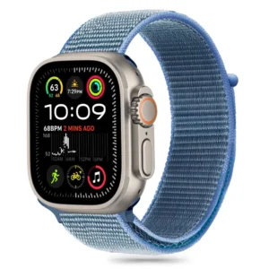 Tech-Protect Nylon Strap for Apple Watch 6 / 7 / 8 / 9 / 10 / SE (40 / 41 / 42 MM) - Blueeng