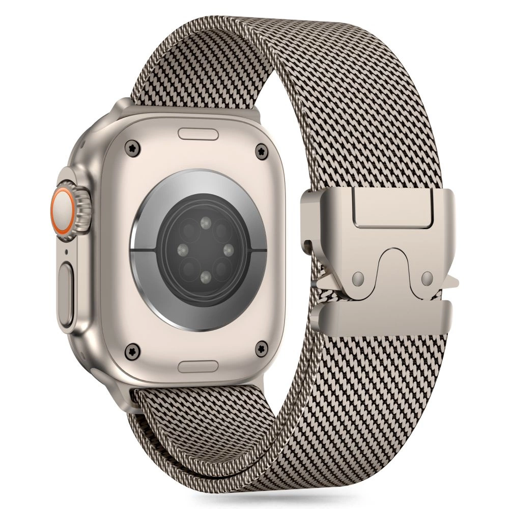 Tech-Protect Milano strap for Apple Watch 6 / 7 / 8 / 9 / 10 / SE / Ultra 1 / 2 (44 / 45 / 46 / 49 MM) - titaniumeng