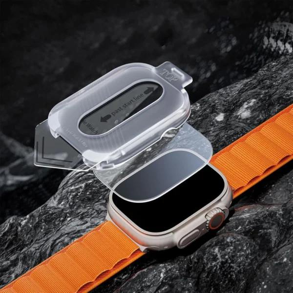 Tech-Protect Supreme Tempered Glass SET 2-PACK for Apple Watch Ultra 1/2 (49MM) - Cleareng