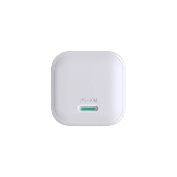 Joyroom JR-TCG15 Mini 30W GaN USB-C Wall Charger - Whiteeng