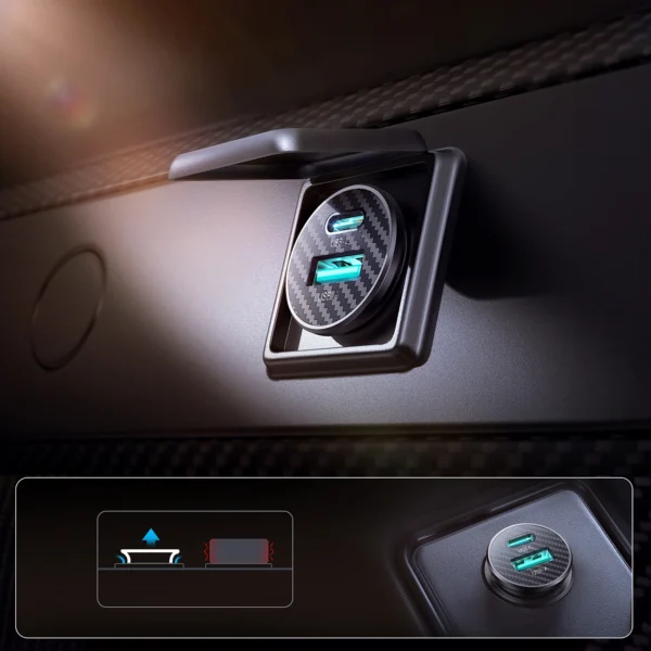 Joyroom JR-CCN16 Mini 15W Car Charger - Blackeng