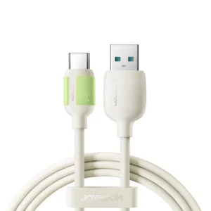 Joyroom S-A53 3A USB-A - USB-C Cable with Fluorescent Tip 1.2m - Beigeeng