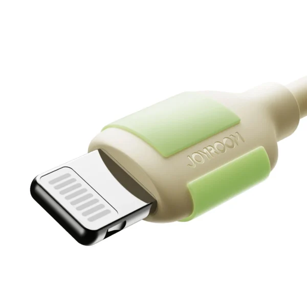 Joyroom S-A53 30W USB-C - Lightning Cable with Fluorescent Tip 1.2m - Beigeeng