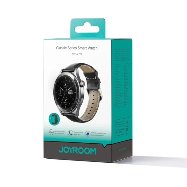 Joyroom Classic Series JR-FC2 Pro Smartwatch with Call Answering Function - Dark Grayeng