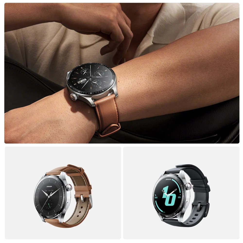 Joyroom Classic Series JR-FC2 Pro Smartwatch with Call Answering Function - Silvereng
