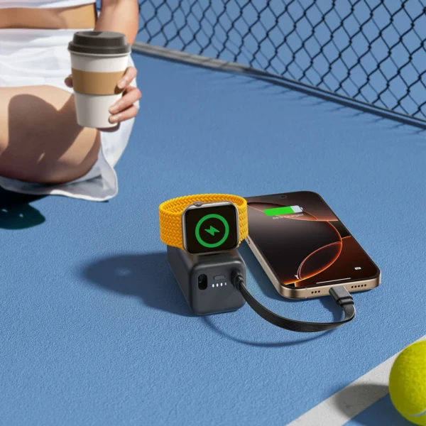 Joyroom JR-W13 5000mAh Smartwatch Powerbank - Blackeng