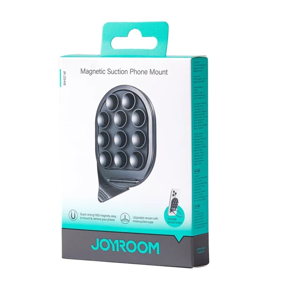 Joyroom JR-ZS418 Smartphone Holder with Stand and Suction Cups with MagSafe - Blackeng