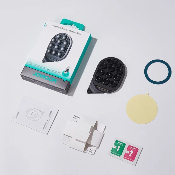 Joyroom JR-ZS418 Smartphone Holder with Stand and Suction Cups with MagSafe - Blackeng