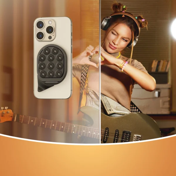 Joyroom JR-ZS418 Smartphone Holder with Stand and Suction Cups with MagSafe - Blackeng