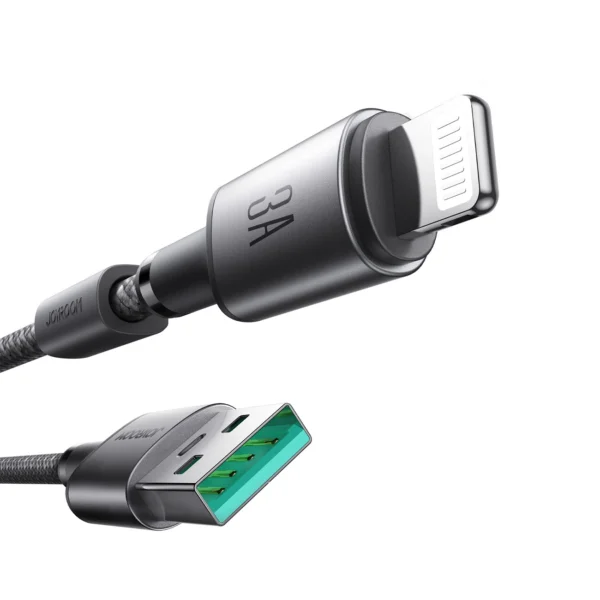 Joyroom S-A50 Unlimited Series 3A USB-A - Lightning Cable with Magnetic Organizer 1.2m - Grayeng