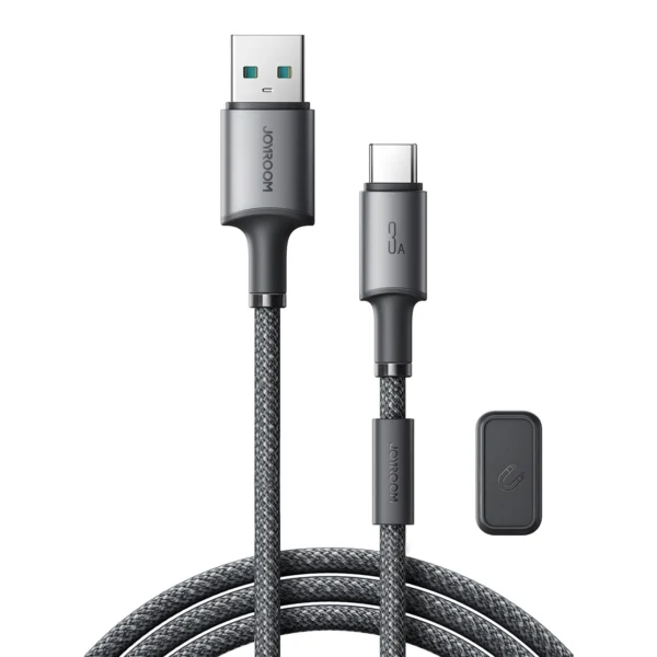 Joyroom S-A50 Unlimited Series 3A USB-A - USB-C Cable with Magnetic Organizer 1.2m - Grayeng