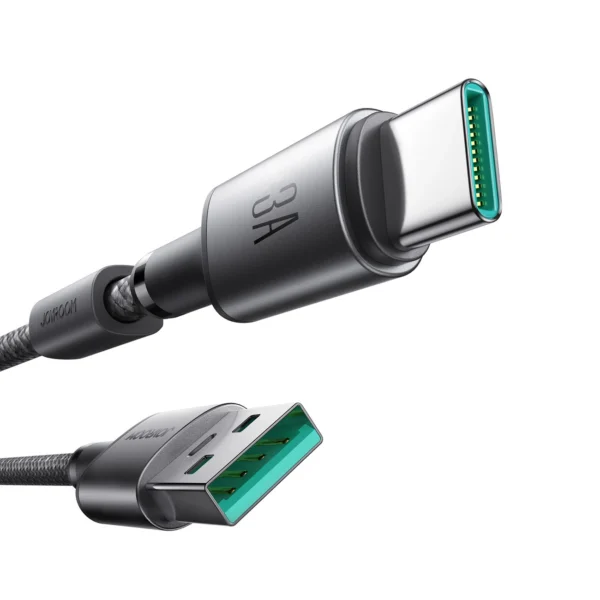 Joyroom S-A50 Unlimited Series 3A USB-A - USB-C Cable with Magnetic Organizer 1.2m - Grayeng