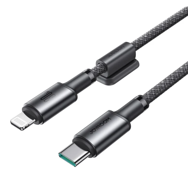 Joyroom S-A50 Unlimited Series 60W USB-C - Lightning Cable with Magnetic Organizer 1.2m - Grayeng