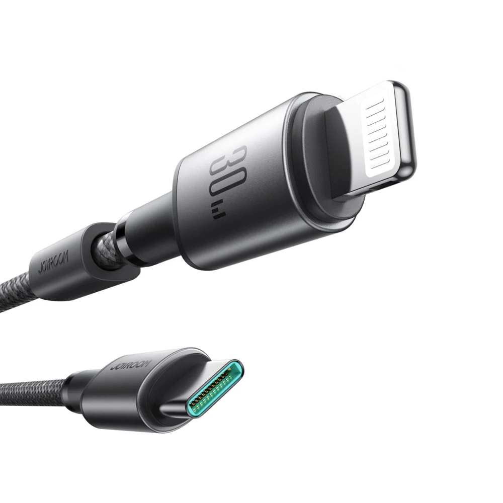 Joyroom S-A50 Unlimited Series 60W USB-C - Lightning Cable with Magnetic Organizer 1.2m - Grayeng