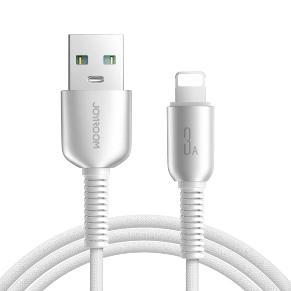 Joyroom S-A51 Cutting-Edge Series 3A USB-A - Lightning cable 1.2m - light grayeng