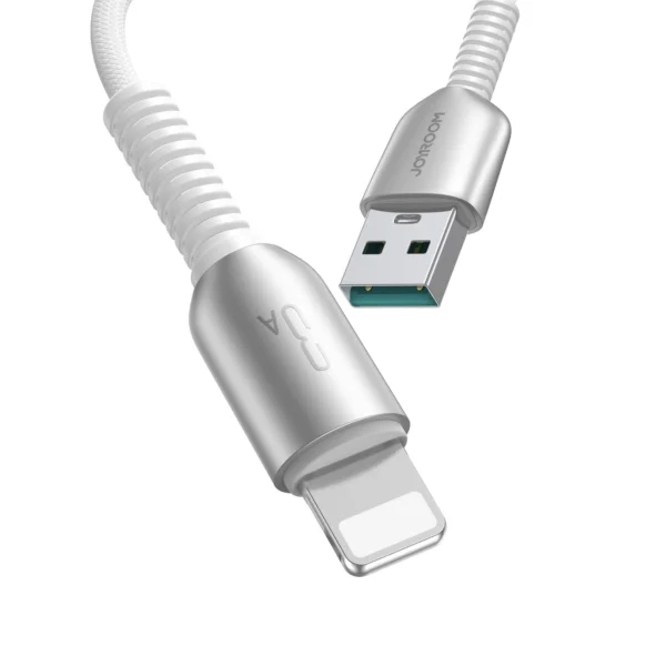 Joyroom S-A51 Cutting-Edge Series 3A USB-A - Lightning cable 1.2m - light grayeng