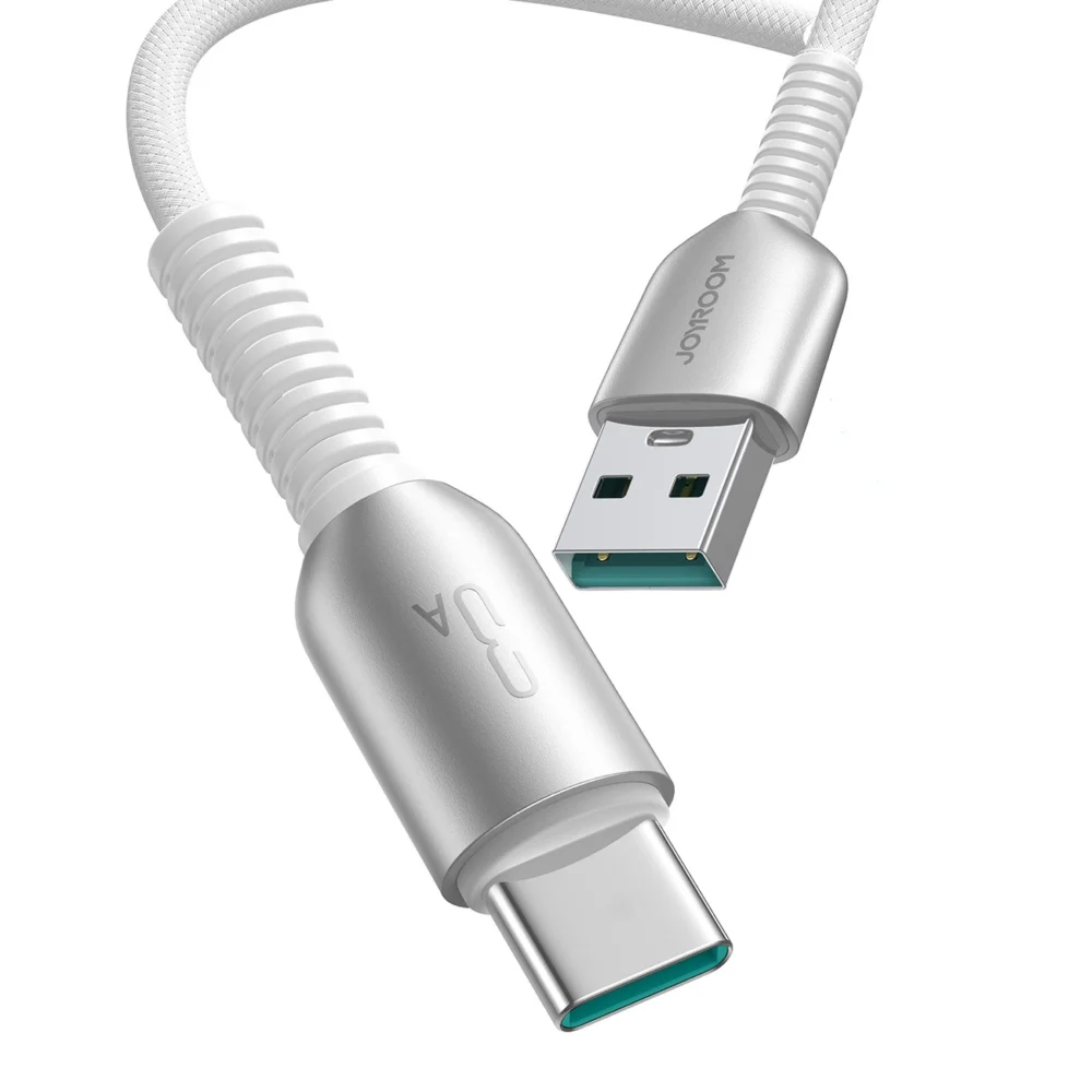 Joyroom S-A51 Cutting-Edge Series 3A USB-A - USB-C cable 1.2m - light grayeng