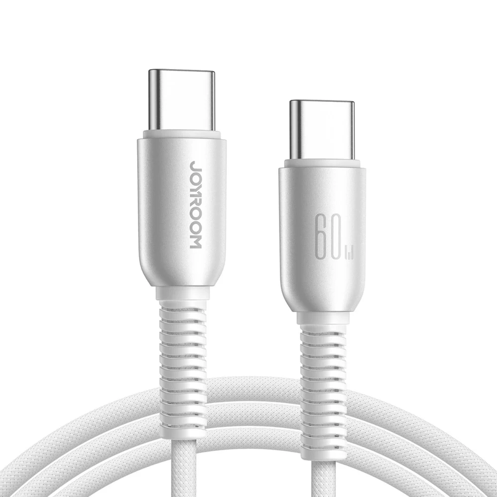 Joyroom S-A51 Cutting-Edge Series 60W USB-C - USB-C cable 1.2m - light grayeng