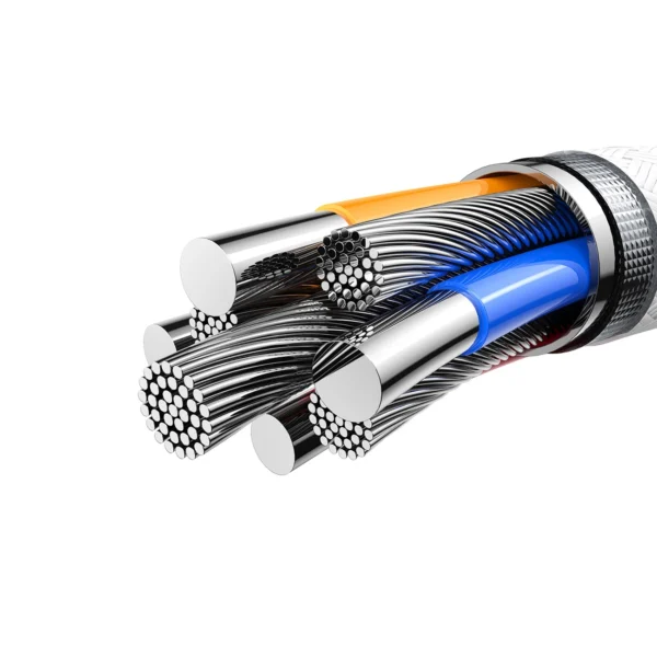 Joyroom S-A51 Cutting-Edge Series 60W USB-C - USB-C cable 1.2m - light grayeng