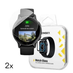 Wozinsky Full Glue Tempered Glass for Garmin Vivoactive 5 (2 pcs.)eng