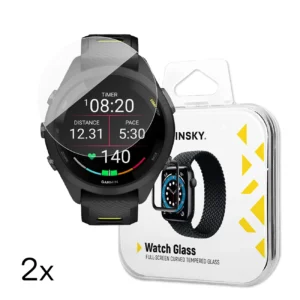 Wozinsky Full Glue Tempered Glass for Garmin Forerunner 265s 42mm (2 pcs.)eng