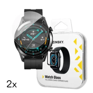 Wozinsky Full Glue Tempered Glass for Huawei Watch GT 2 / GT 2 Pro 42mm (2 pcs.)eng