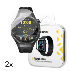 Wozinsky Full Glue Tempered Glass for Huawei Watch GT 5 / GT 5 Pro / GT 4 / GT 4 Pro / GT 3 / GT 3 Pro 46mm (2 pcs.)eng