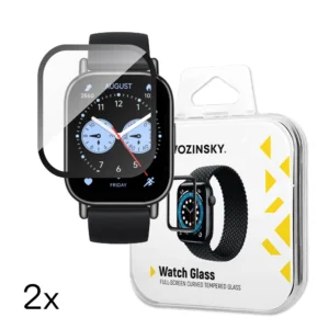 Wozinsky Full Glue Tempered Glass for Xiaomi Redmi Watch 5 Lite (2 pcs.)eng