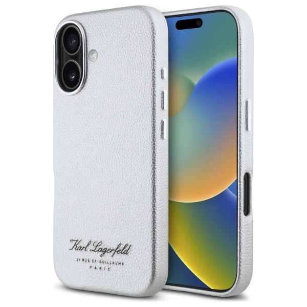 Karl Lagerfeld hotel RSG iPhone 16 case - grayeng
